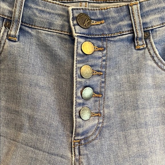 Kut from the Kloth high rise ankle Straight Leg Jeans - Picture 3 of 6